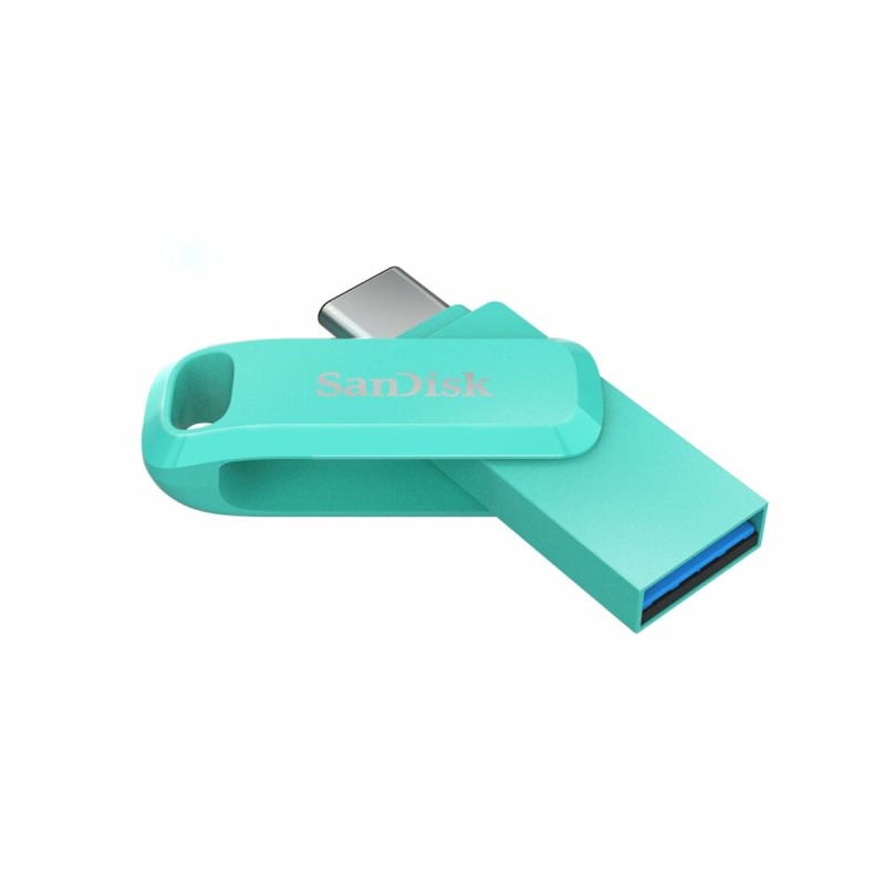 Flash SanDisk USB 3.1 Ultra Dual Drive Go USB Type-C 128Gb Green