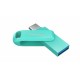 Flash SanDisk USB 3.1 Ultra Dual Drive Go USB Type-C 128Gb Green