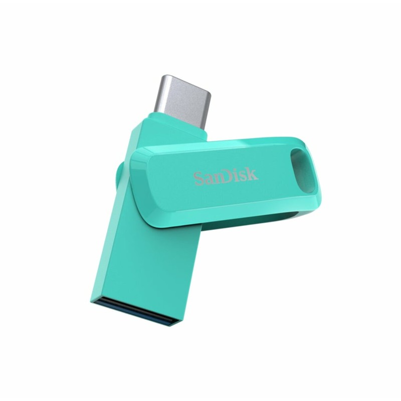 Flash SanDisk USB 3.1 Ultra Dual Drive Go USB Type-C 128Gb Green