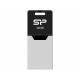 Flash SiliconPower USB 2.0 Mobile X20 MicroUSB OTG 32Gb Black metal