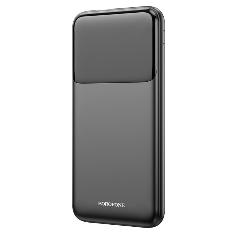 Зовнішній акумулятор BOROFONE BJ22 22.5W+PD20W fully compatible power bank with cable(10000mAh) Black
