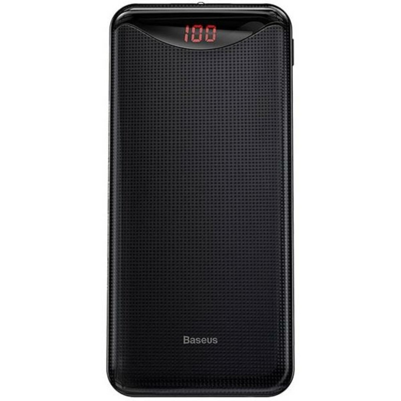 Зовнішній акумулятор Baseus Gentleman Digital Display Powerbank 10000mAh Black