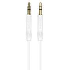 Аудiо-кабель BOROFONE BL16 Clear sound AUX audio cable White