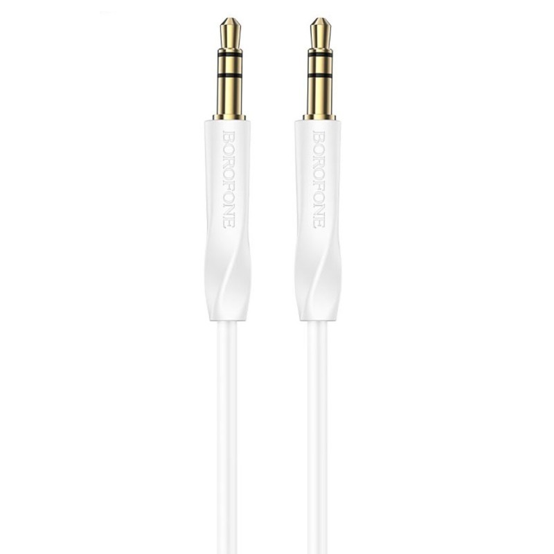 Аудiо-кабель BOROFONE BL16 Clear sound AUX audio cable White