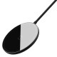 БЗП Baseus Simple Mini Magnetic Wireless Charger For IP12 with Type-C Cable Black