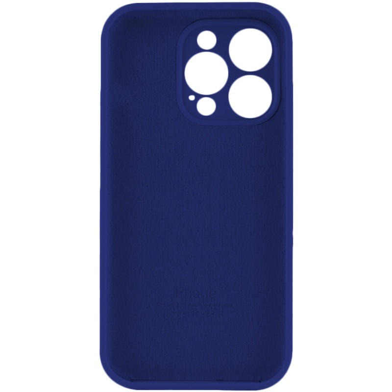 Чохол для смартфона Silicone Full Case AA Camera Protect for Apple iPhone 14 Pro 39,Navy Blue