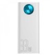 Зовнішній акумулятор Baseus Amblight 30000mAh White