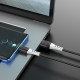 Кабель HOCO X82 USB to Type-C 3A, 1m, silicone, silicone connectors, Black