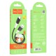 Кабель HOCO X82 USB to Type-C 3A, 1m, silicone, silicone connectors, Black