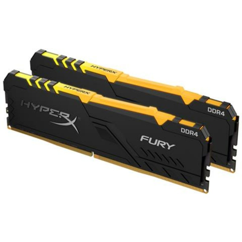 DDR4 Kingston RGB HyperX FURY 32GB (Kit of 2x16384) 2666MHz CL16 Black DIMM