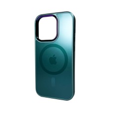 Чохол для смартфона AG Glass Sapphire MagSafe Logo for Apple iPhone 14 Pro Green