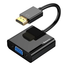 USB-Hub Baseus Converter (HD4K to VGA+Micro+DC3.5) Black