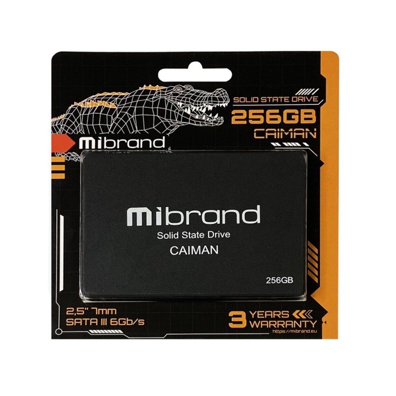 SSD Mibrand Caiman 256GB 2.5" 7mm SATAIII Standard