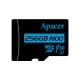 microSDXC (UHS-1 U3) Apacer 256Gb class 10 V30 R100MB/s (adapter SD)