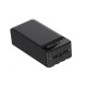 Зовнішній акумулятор XO PR164 Power bank with emergency lights, charging cable (Micro, TYPE-C, Lightning) 30000mAh Black