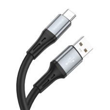 Кабель BOROFONE BX88 Solid silicone charging data cable for Type-C Black