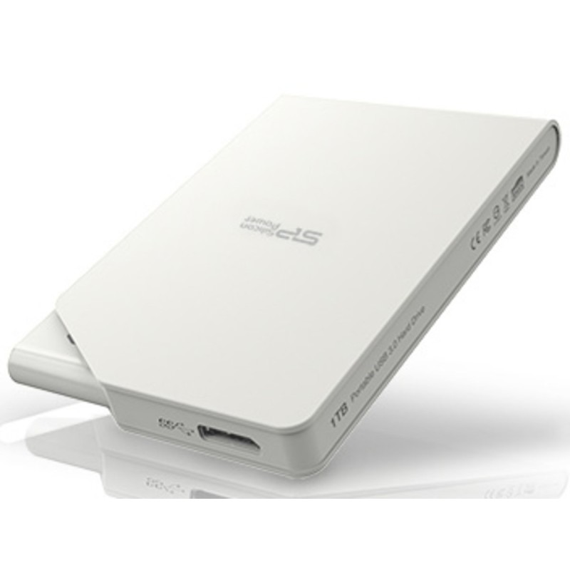 PHD External 2.5'' SiliconPower USB 3.1 Gen. 1 Stream S03 1ТB White