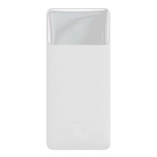 Зовнішній акумулятор Baseus Bipow Digital Display Power bank 10000mAh 15W White