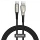 Кабель Baseus Water Drop-shaped Lamp SuperCharge Cable For Type-C 66W 1m Black