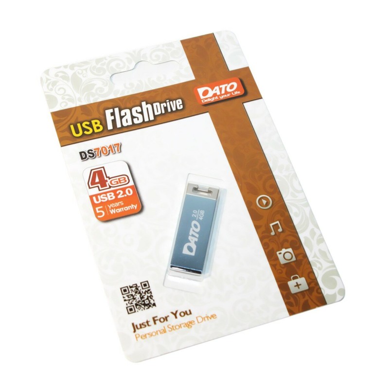 Flash DATO USB 2.0 DS7017 4Gb blue