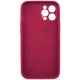 Чохол для смартфона Silicone Full Case AA Camera Protect for Apple iPhone 12 Pro 35,Maroon