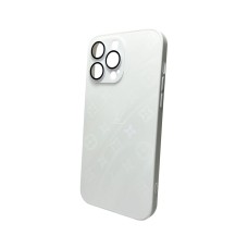 Чохол для смартфона AG Glass Gradient LV Frame for Apple iPhone 13 Pro Max Pearly White