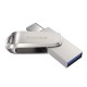 Flash SanDisk USB 3.1 Ultra Dual Luxe Type-C 256Gb (150 Mb/s)