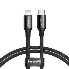 Кабель Baseus Yiven Series Type-C to IP Cable 2A 1m Black