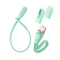 Кабель Baseus Bracelet cable USB For Type-C 0.22m Mint Green