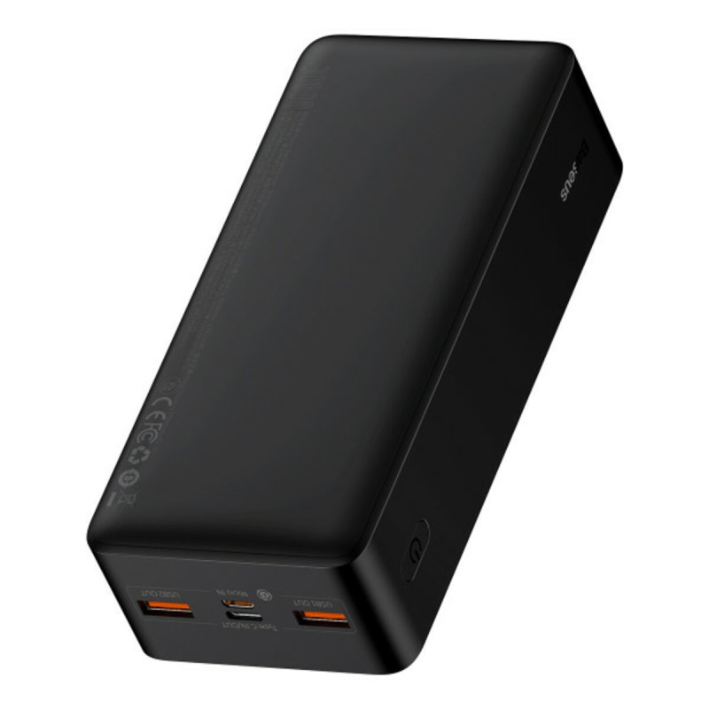 Зовнішній акумулятор Baseus Bipow Digital Display Power bank 30000mAh 15W Black