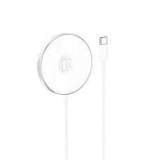 Бездротовий зарядний пристрій BOROFONE BQ18 Energy 3-in-1 magnetic wireless fast charger White