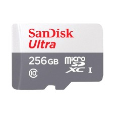 microSDXC (UHS-1) SanDisk Ultra 256Gb class 10 A1 (100Mb/s)