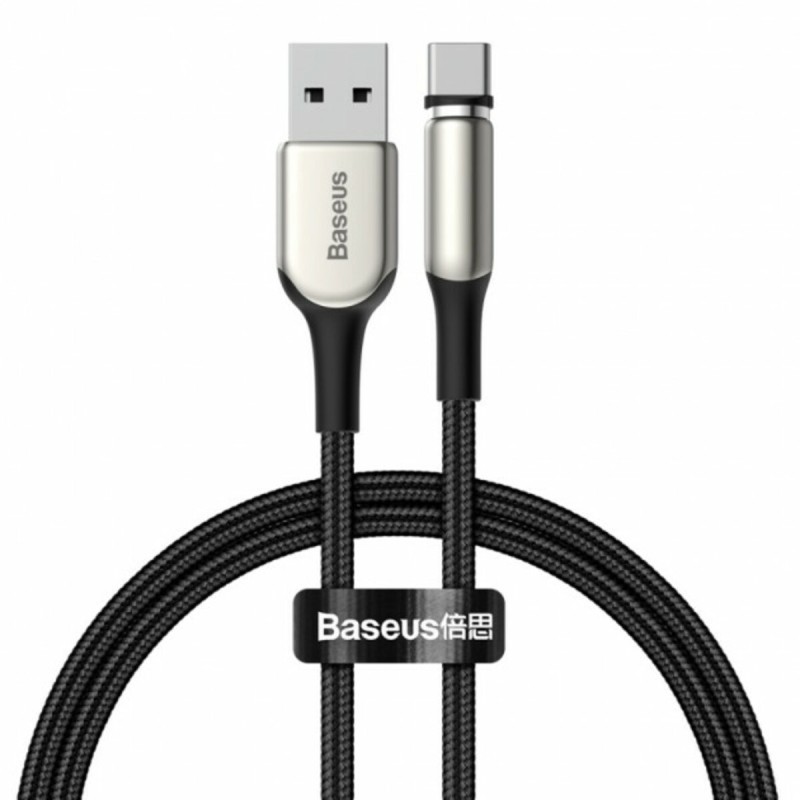 Кабель Baseus Zinc Magnetic Cable USB For Type-C 2A 1m(Charging)Black