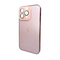 Чохол для смартфона AG Glass Sapphire Frame MagSafe Logo for Apple iPhone 14 Pro Pink