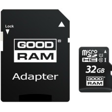microSDHC (UHS-1) GoodRam 32Gb class 10 (adapter SD)