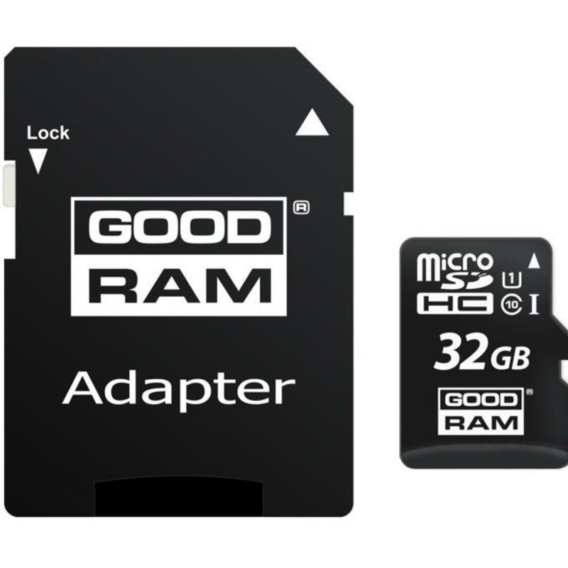 microSDHC (UHS-1) GoodRam 32Gb class 10 (adapter SD)