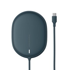 БЗП Baseus Light Magnetic Wireless Charger(suit for IP12 with Type-C cable 1.5m) Blue