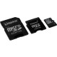 microSDHC (UHS-1) Kingston 16Gb class 10 (adapter SD)