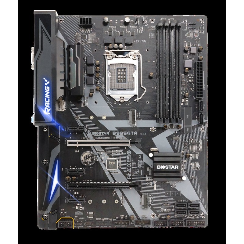 Материнська плата Biostar Racing B365GTA (s1151, Intel B365, PCI-Ex16)