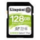 SDXC (UHS-1 U3) Kingston Canvas Select Plus 128Gb class 10 V30 (R-100MB/s)