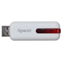 Flash Apacer USB 2.0 AH326 64Gb white