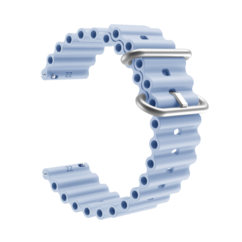 Ремінець для годинника Universal Ocean 22mm 6.Light Blue