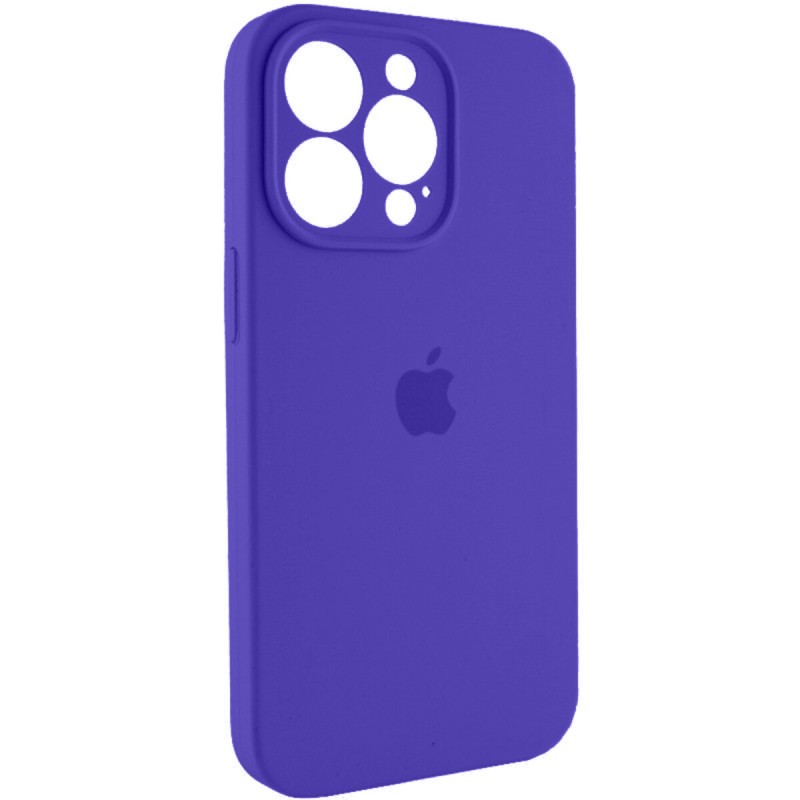 Чохол для смартфона Silicone Full Case AA Camera Protect for Apple iPhone 13 Pro Max 22,Dark Purple