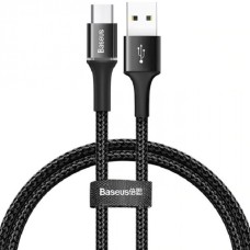 Кабель Baseus Halo Data HW Flash Charge Cable USB For Type-C 1m Black