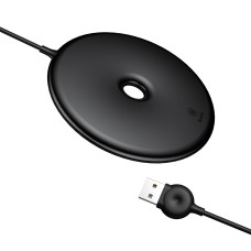 Бездротовий зарядний пристрій Baseus Donut Wireless Charger Black