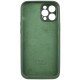 Чохол для смартфона Silicone Full Case AA Camera Protect for Apple iPhone 12 Pro 40,Atrovirens