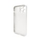 Чохол для смартфона AG Glass Matt Frame Color Logo for Apple iPhone 12 Pro Max Pearly White