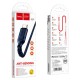 Кабель HOCO X59 USB to Type-C 3A, 1m, nylon, TPE connectors, Blue