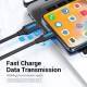 Кабель Vention USB 2.0 A Male to C Male 3A Cable 2M Black (COKBH)
