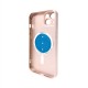 Чохол для смартфона AG Glass Matt Frame Color MagSafe Logo for Apple iPhone 13 Chanel Pink